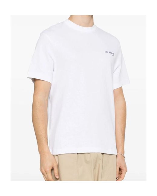 Axel Arigato White Crew Neck T-Shirt for men