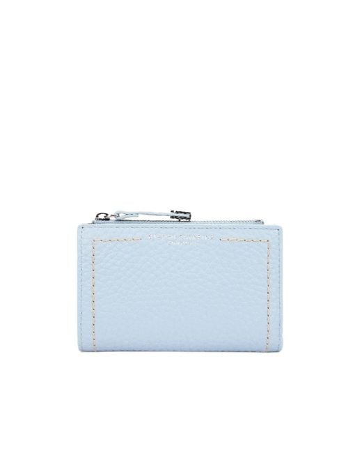 Gianni Chiarini Blue Bubble Zipped Wallet