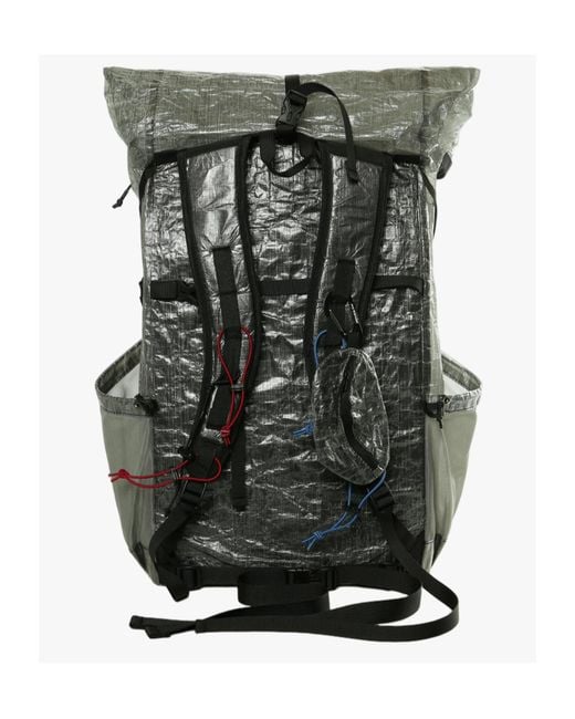And Wander Green Logo Printed Backpack for men