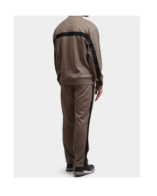 Boss Brown Long-Sleeved Sweatshirt for men