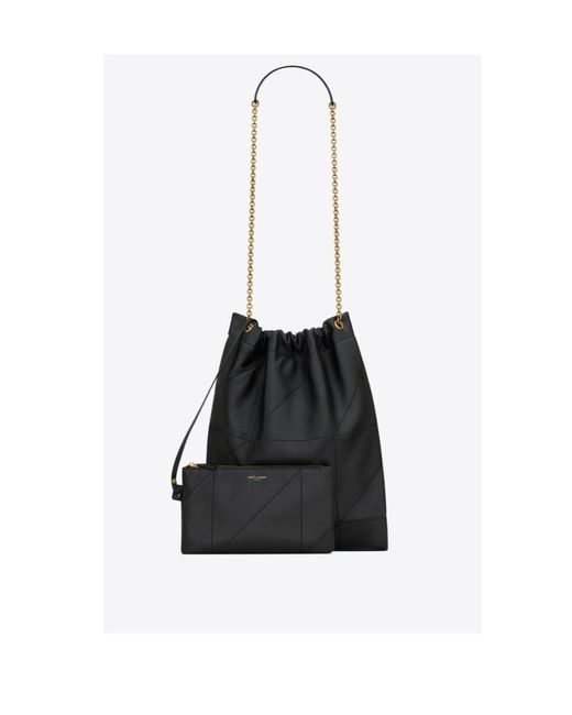 Saint Laurent White Jamie 4.3 Pouchon Shoulder Bag
