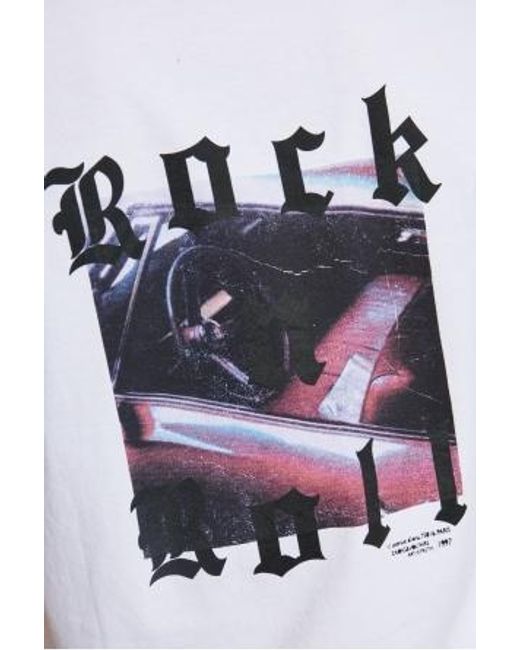 Zadig & Voltaire White Crew-Neck T-Shirt for men