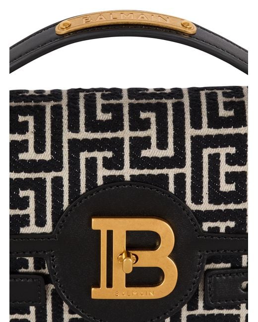 Balmain Black B-Buzz 24 Shoulder Bag