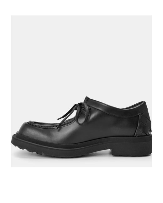 Bottega Veneta Black Flat Ankle Boots for men