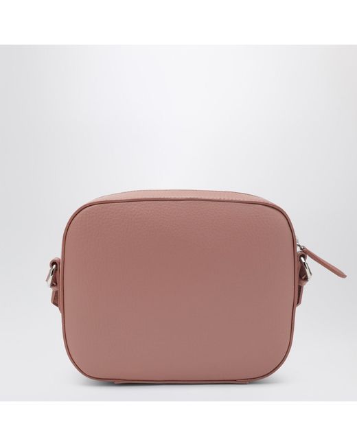 Stella McCartney Pink Logo Camera Crossbody Bag