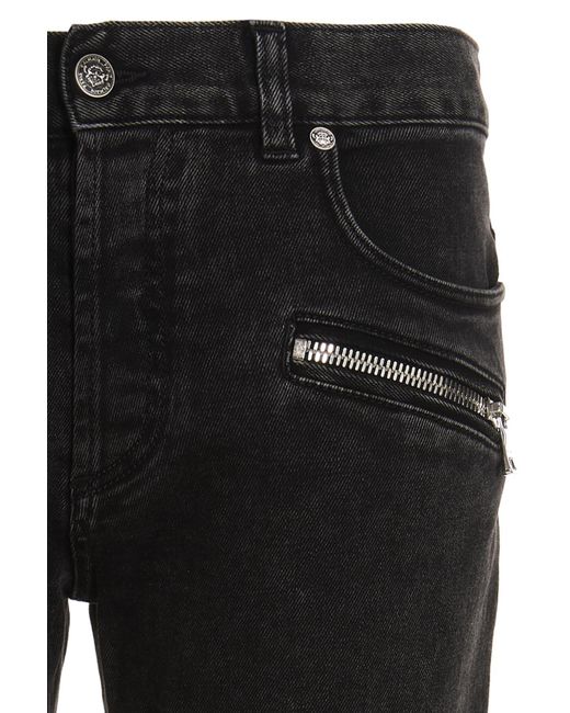 Balmain Black Slim Cut Jeans for men