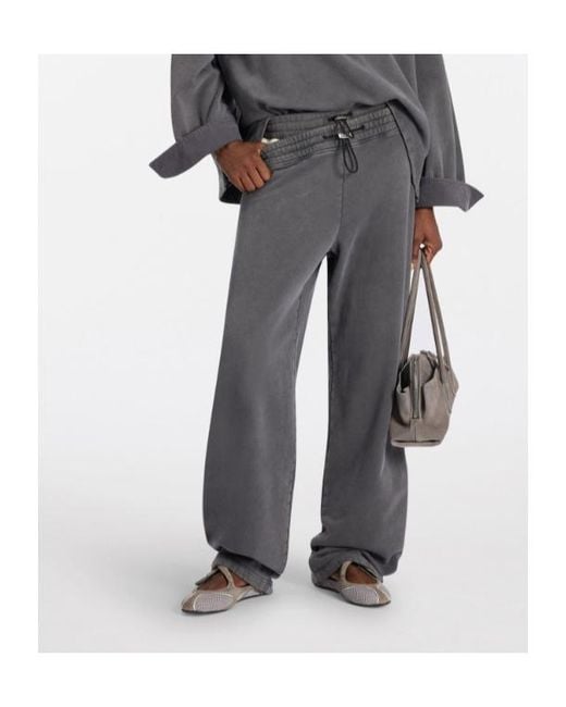 The Attico Gray Vintage Joggers