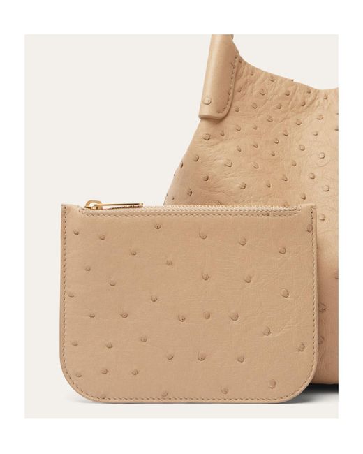 Loro Piana Natural Bale Small Shoulder Bag