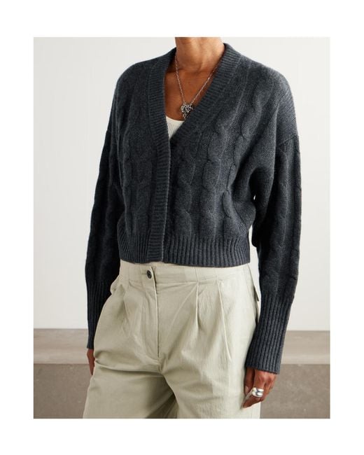 LeKasha Blue Long-Sleeved Cardigan