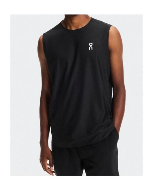 On Shoes Black Court Tank for men