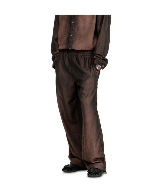 DIESEL Brown D-Roder- Trousers