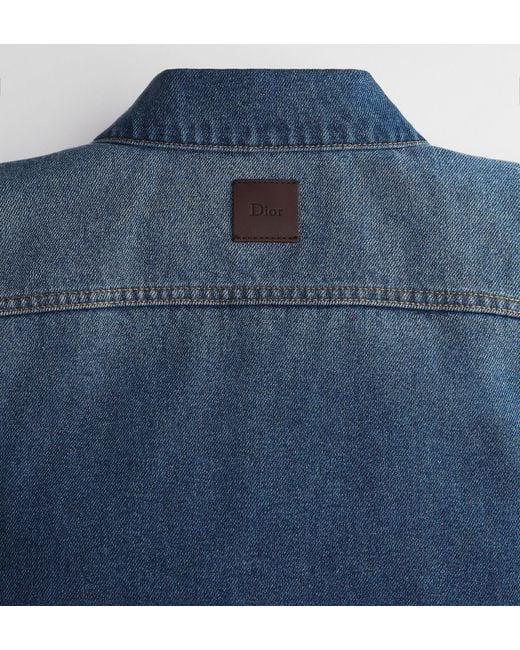 Dior Blue Cropped Jacket