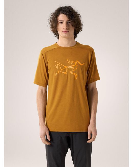 Arc'teryx Orange Ionia Short-Sleeved T-Shirt for men