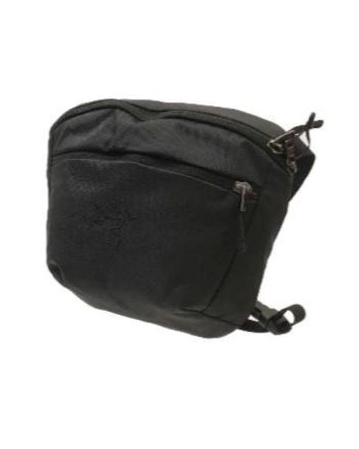 Arc'teryx Black Logo Cross-Body Bag for men