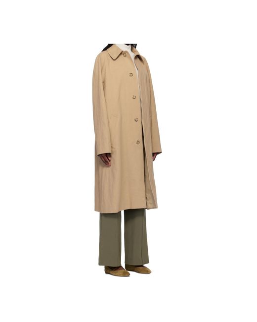 A.P.C. Natural Concealed-Fastening Trench Coat