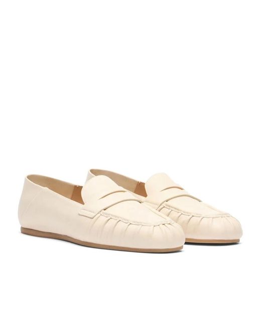 Stuart Weitzman Natural Brooks Loafer