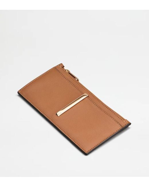 Tod's Brown Card Holder