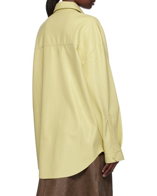 Nanushka Yellow Kaysa Buttoned Shirt