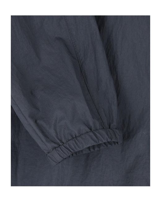 Herno Blue Zip-Up Hooded Jacket for men