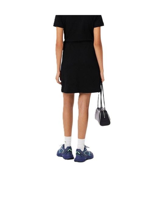 Lacoste Black Shortsleeve Dress