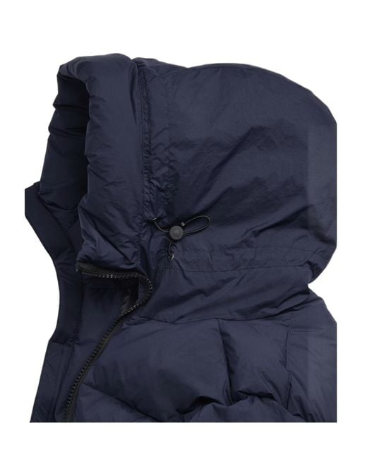 Canada Goose Blue Apos;S Crofton Matte Nylon Hooded Puffer Jacket for men
