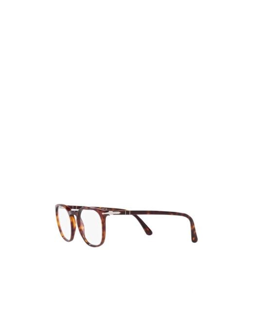 Persol White Square-Frame Glasses for men