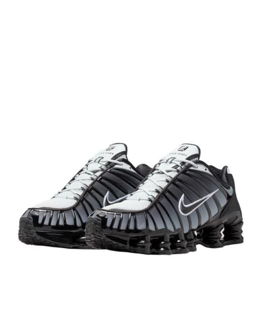 Nike Black Shox Tl Sneakers for men
