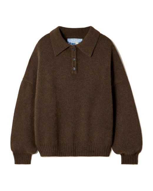 arch4 Brown King's Road Organic Cashmere Sweater