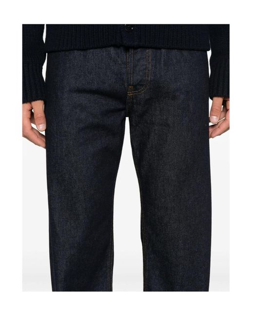 Dries Van Noten Black Jeans With Belt Loops for men