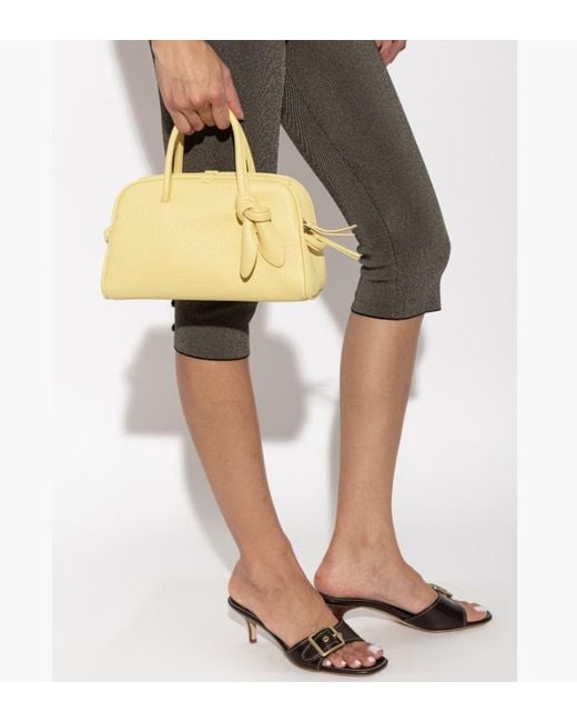 Jacquemus Metallic Double-Handled Shoulder Bag