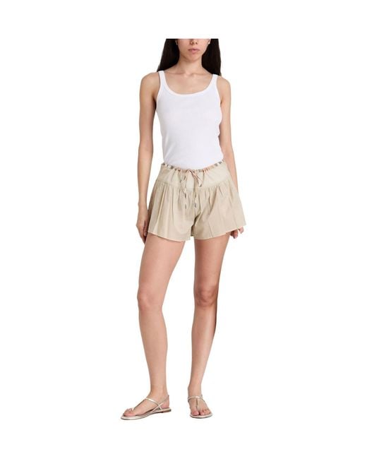 Burberry Natural Solid Shorts