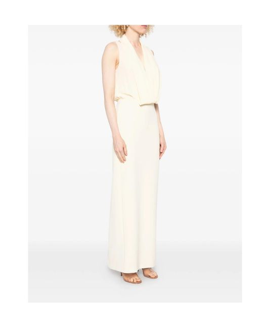 Patrizia Pepe White Sleeveless Dress
