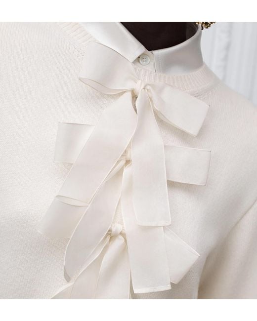 Dior White Sweater