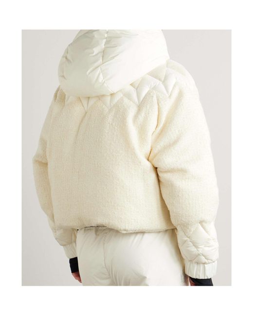 Moncler Natural Long Sleeve Down Jacket