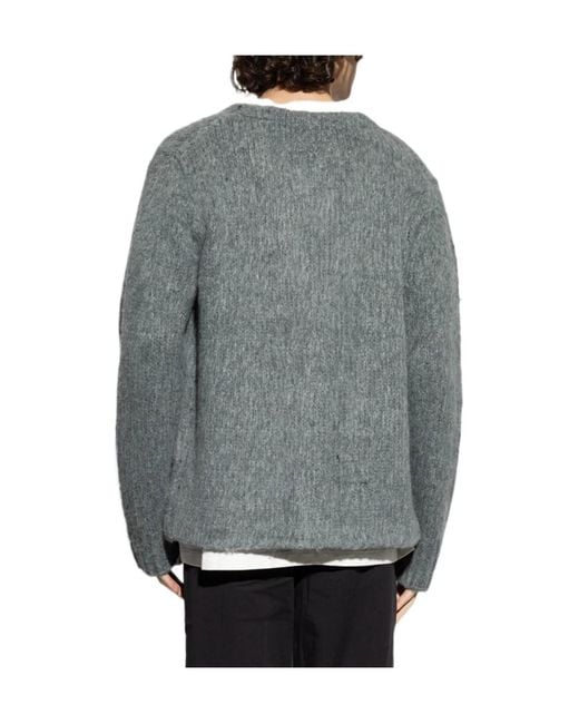 AllSaints Gray Tobie Knit Cardigan