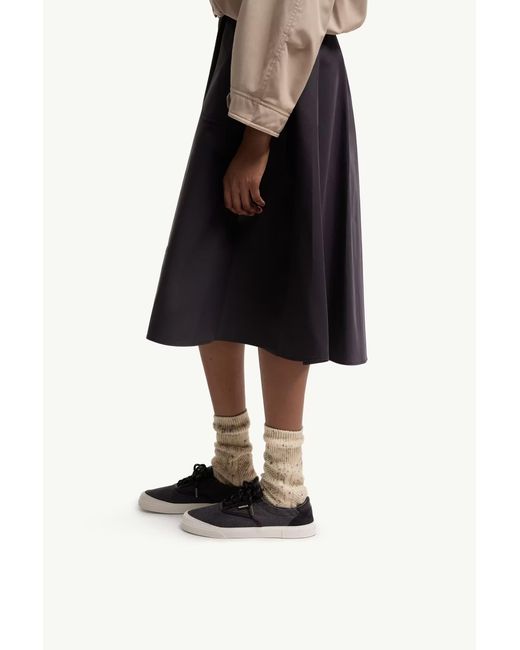Moncler Black Vera Leisure Denim Sneakers