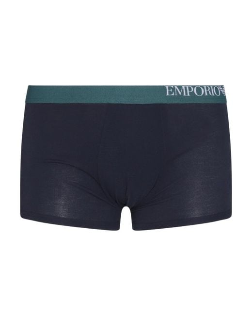 Emporio Armani Blue Logo Underwear for men