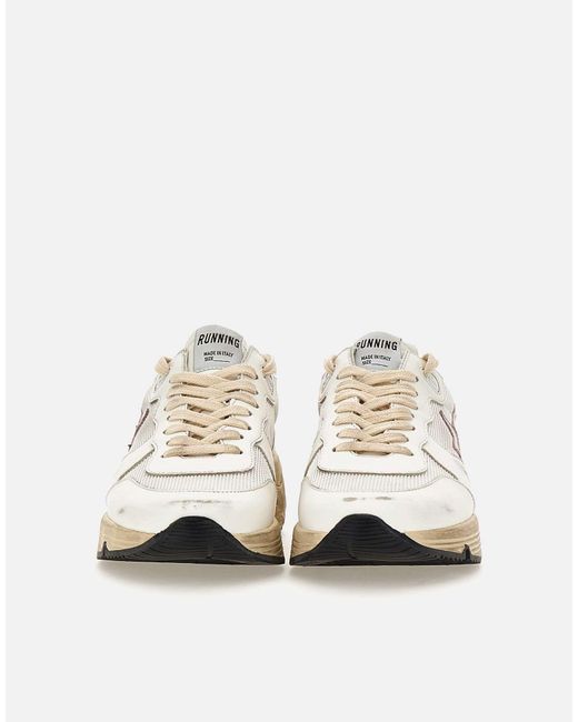 Golden Goose Deluxe Brand White Ball Star Lace-Up Sneakers