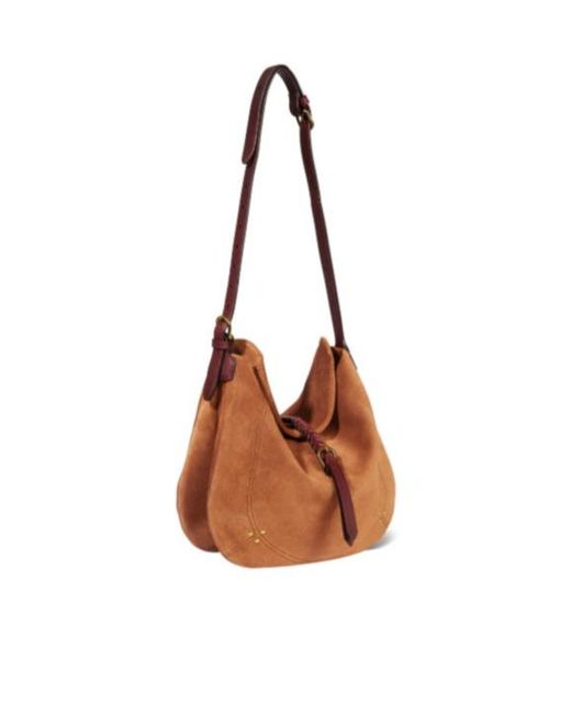 Jérôme Dreyfuss Brown Luis Shoulder Bag Adjustable Strap
