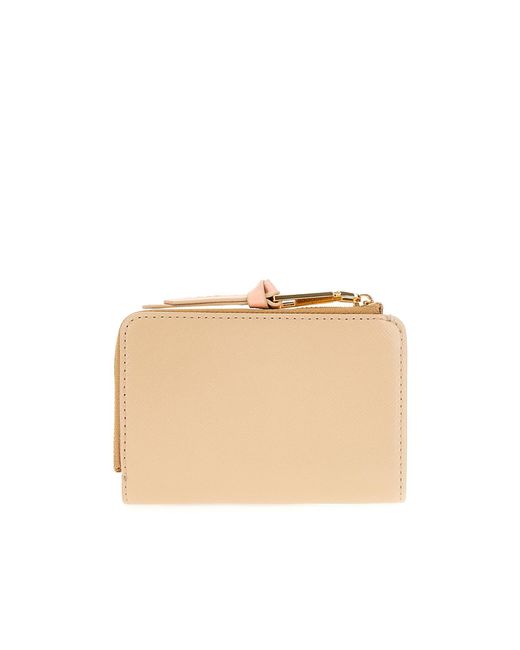 Marc Jacobs Natural The Utility Snapshot Slim Bifold Wallet