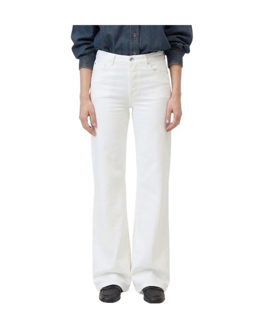 Closed Blue Straight-Leg Casual Pants