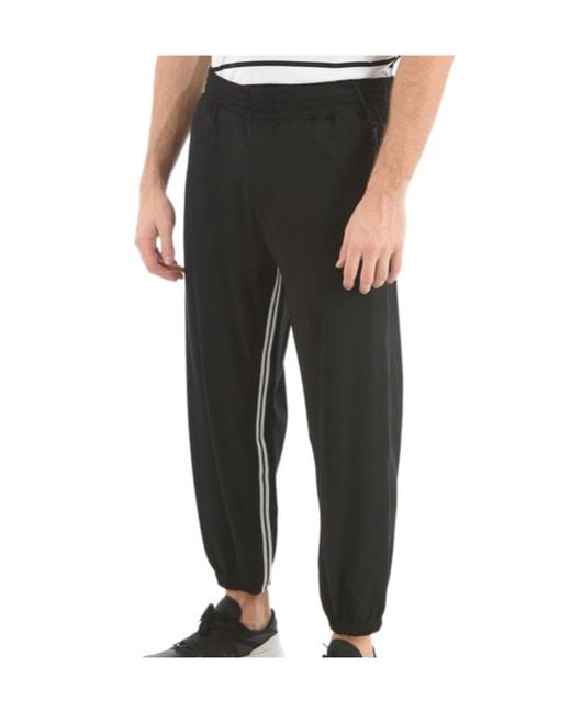 Neil Barrett Black Side-Stripe Track Pants for men