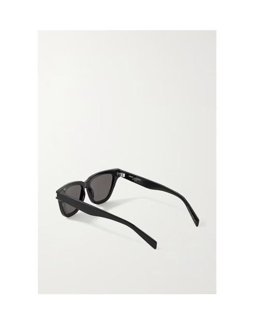 Saint Laurent Black D-Frame Sunglasses