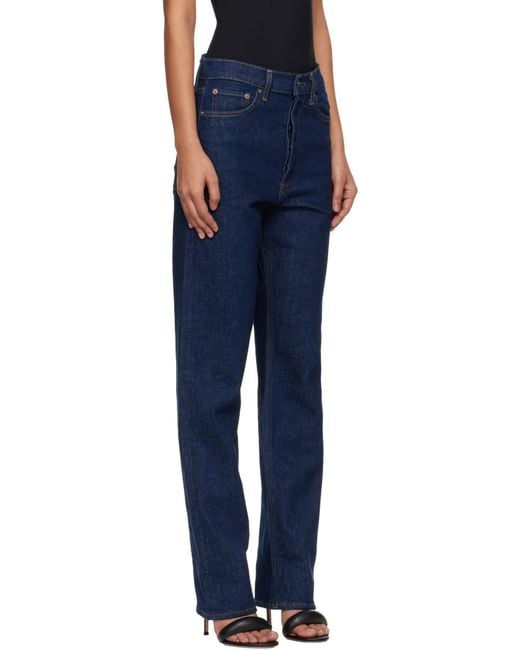 Agolde Black Mid-Rise Flared Leg Jeans