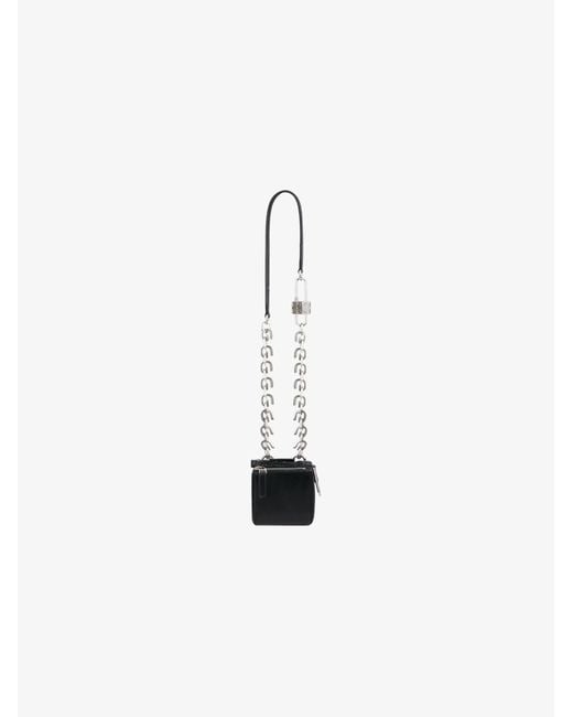 Givenchy White Cube Clutch