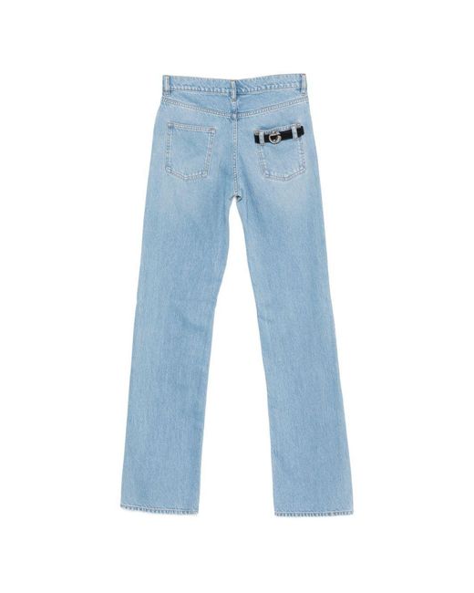 Coperni Blue Belt Loop Jeans