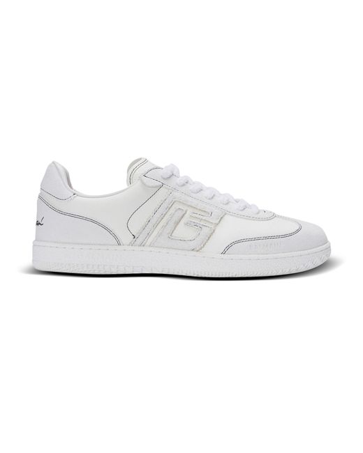 Balmain Black Round Head Low-Cut Casual Shoes