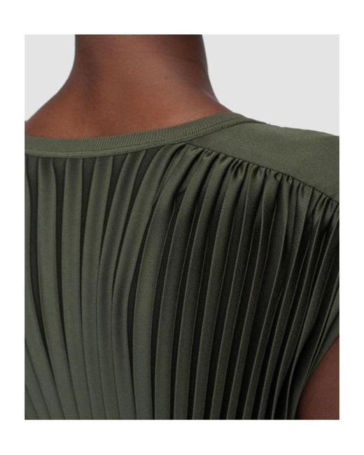 Joseph Green Volta Knit Weave Plisse Dress