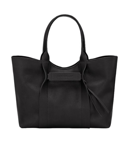 Longchamp Black 3D Shoulder Bag