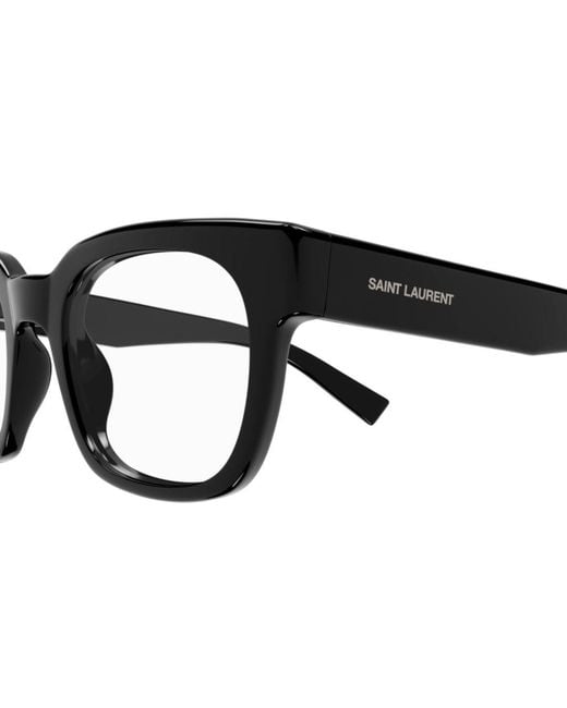 Saint Laurent White Eyewear Sl 805 Square Glasses And Frames for men